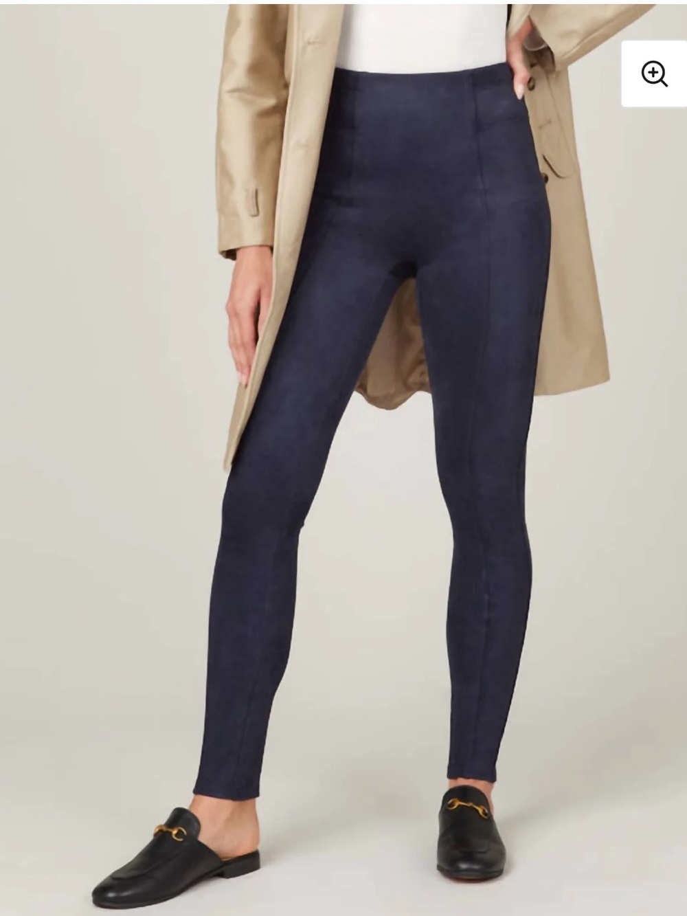 SPANX Blue High-Waist Sculpting Leggings with Red Tag size 1X